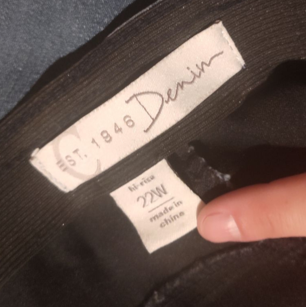 Black Denim Jeans